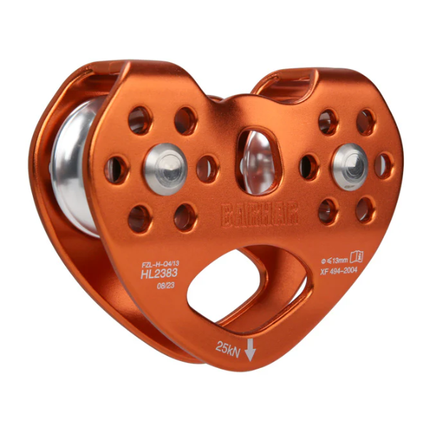 POLEA TÁNDEM C/ DOBLE EJE ALUMINIO  HL2383